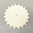 Wood Gear - Wooden Gears - Engrenage Bois - Unfinished Wood Pieces - Wooden Wheel - Holzzahnrad - Zahnräder Holz - Wood Cutout For Crafts