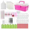Diamond Painting Kit - Storage Organizer Accessories Tools - Diamond Painting Tray Drill Tray Dot Storage Box - Tweezer Set Supplies