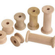 Wooden Bobbins - Cotton Reels - Wood Sewing Spools - Unfinished Mini Wooden Bobbins - Craft Supplies Twine