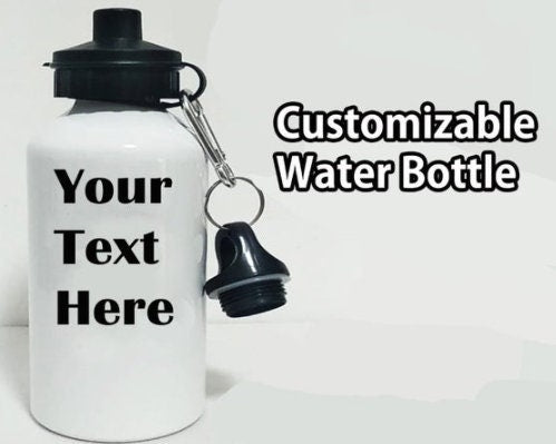 Custom Water Bottle - Personalized Thermos - Customizable Gallon Water Bottle - Thermos Personalizados - Metal Steel Photo Picture Bottle
