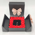 Jewelry Packaging Box, Rose Flower Gift Box For Earring Necklace Ring Earring, Bulk Wholesale Cardboard Paper Box, Wedding Favor Wife