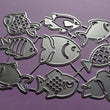 Fish Metal Cutting Die - Paper Craft Cutting Die  - Metal Dies - Scrapbooking Dies - DIY Card Making - Die Cut Embossing Stencil Template