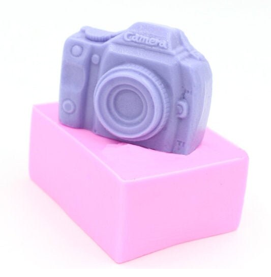 Camera Silicone Mold - 3D Chocolate Candy Mold - Cake Decorating Tools DIY - Mini Soap Mold - Polymer Clay Resin Mould - Baking Dessert