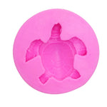 Sea Turtle Tortoise Silicone Mold - Turtle Candy Fondant Mold - Chocolate Making Mold - Decoration Tools for DIY Baking Cake Desserts