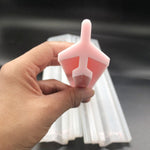 Airplane Tube Soap Mold - Silicone Embed Soap Making Supplies Candle Candy Chocolate Mold Cake Decoration