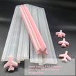 Airplane Tube Soap Mold - Silicone Embed Soap Making Supplies Candle Candy Chocolate Mold Cake Decoration