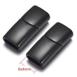 5 ks magnetických zapínání na kožený náramek, nerezové magnetické zapínání, doplňky pro výrobu šperků DIY 12*6mm, 10x5mm, 8x4mm otvor