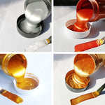 สีอะคริลิคเมทัลลิก 7 ชิ้น - สีงานฝีมือ - สีทอง - สีประกาย - สีศิลปะพื้นบ้าน - สีวิบวับ - สีสะท้อนแสง - สีเซรามิก