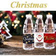 Custom Water Bottle Label - Printed Personalized Sticker - For Birthday Party Wedding Business Company Logo - Photo Picture Printing Wrapper