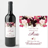 20 Pcs Custom Wine Bottle Labels for Wedding Parties Reception Engagement, Personalized Wedding Wine Bottle Labels, Wedding Favor Decoration