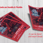 Custom ID Badge - Personalized Photo ID Badges & PVC Cards - Double Sided Printing - Office, Visitor Badges, Contractors, Staff Teacher Card