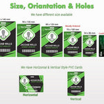 Custom ID Badge - Personalized Photo ID Badges & PVC Cards - Double Sided Printing - Office, Visitor Badges, Contractors, Staff Teacher Card