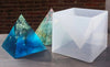 Large Pyramid Mold for Resin Silicone - Orgone Pyramid Mold - Silicone Orgonite Tower Pyramid Mold - Silicone Resin Mold - DIY Craft Supply