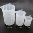 Measuring Cups Mold For Epoxy Resin, Reusable Silicone Antislip, 100ml, 350ml, 750ml, Resin Supply Tools, Mixture  Glue Cups, Dispensing