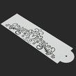 4 Pcs Cake Lace Stencil Craft Decorating Tool Damask Border Side Cupcake Sugarcraft Decoration Mould Baking Supply Princess Queen Birthday