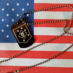 Custom Dog Tag - Personalized Laser Engraved Stainless Steel Military Pendant Style Jewellery - Rock Musicians Birthday Christmas Gift