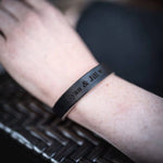 Custom Leather Bracelet - Personalized Bracelet for Men - Gift for Him Dad Husband Boyfriend - Fathers Day Christmas Birthday - ID Bracelet
