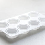 3D Circle Mold- 8 Cavities - Round Soap Mold Molds Plaster Mold Ice Mold Chocolate Mold Candle Mold - Resin Moulds - Polymer Clay