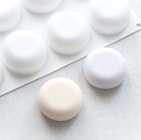 3D Circle Mold- 8 Cavities - Round Soap Mold Molds Plaster Mold Ice Mold Chocolate Mold Candle Mold - Resin Moulds - Polymer Clay