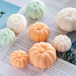 Pumpkin Mold - 3D Silicone Handmade Soap Mold - Fondant Cake Chocolate Mold - Cake Decorating Tools Plaster Candle Mold - Polymer Clay