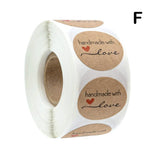 สติ๊กเกอร์ทำด้วยรัก, สติ๊กเกอร์ทำมือ, สติ๊กเกอร์จัดส่ง, สติ๊กเกอร์บรรจุภัณฑ์สินค้า, สติ๊กเกอร์ธุรกิจขนาดเล็ก, สติ๊กเกอร์ขอบคุณ