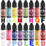 Epoxy Resin Pigment, Epoxy Resin Diffusion Alcohol Ink Liquid, Colorant Dye Ink, Diffusion Resin Jewelry Making Paint Painting 10ML