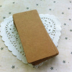 100 Large Kraft Tags - Shipping Tags Supplies Paper Goods Merchandise Tags Bulk Discount Product Label - Blank Jewelry Gift Tags Rustic