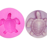 Sea Turtle Tortoise Silicone Mold - Turtle Candy Fondant Mold - Chocolate Making Mold - Decoration Tools for DIY Baking Cake Desserts