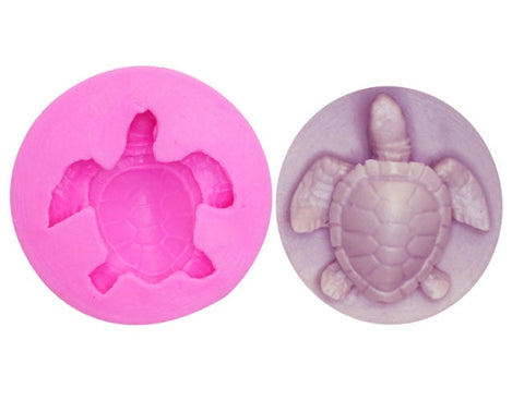 Sea Turtle Tortoise Silicone Mold - Turtle Candy Fondant Mold - Chocolate Making Mold - Decoration Tools for DIY Baking Cake Desserts