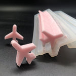 Airplane Tube Soap Mold - Silicone Embed Soap Making Supplies Candle Candy Chocolate Mold Cake Decoration