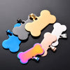 Dog Bone Charm - Dainty Gold Silver Black Blue Rainbow Mini Heart Add On Charm - Dainty Inspired Pendant - Jewelry Making Necklace Dog Lover