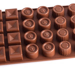 Chocolate Mold -  Silicone Mould for Wax, Chocolate, Cake Making - Resin Mold - Baking Mold - Plaster Mold - Gummy Ice