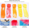 Watercolor Paints Set With Brush - Solid Pigment Pen Painting Supplies Art Supplies Professional Artist Travel Paints 12 18 24 36 48