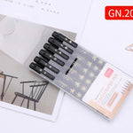 6 Pcs Chinese Calligraphy Pens - Black Hand Lettering Pen Set - Calligraphy Kit - Beginner Calligraphy Markers Brush Pens - Drawing Pens