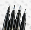 6 Pcs Chinese Calligraphy Pens - Black Hand Lettering Pen Set - Calligraphy Kit - Beginner Calligraphy Markers Brush Pens - Drawing Pens