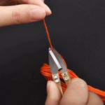 Gold Thread Snips - Embroidery Scissors - Sewing - Yarn Snippers - Thread Clipper for Sewing Embroidery Cross Stitch - Hand Held Scissors