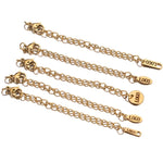 Custom Jewelry Extension Charm - Personalized Bracelet Necklace Extender Charm - Jewelry Connector - Jewelry Making End Bar Connector Logo