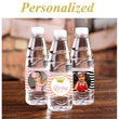 Custom Water Bottle Label - Printed Personalized Sticker - For Birthday Party Wedding Business Company Logo - Photo Picture Printing Wrapper