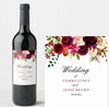 20 Pcs Custom Wine Bottle Labels for Wedding Parties Reception Engagement, Personalized Wedding Wine Bottle Labels, Wedding Favor Decoration