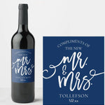20 Pcs Custom Wine Bottle Labels for Wedding Parties Reception Engagement, Personalized Wedding Wine Bottle Labels, Wedding Favor Decoration