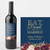 20 Pcs Custom Wine Bottle Labels for Wedding Reception Parties Engagement, Personalized Wedding Wine Bottle Labels, Wedding Favor Decoration