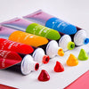 Acrylic Paint Set - Paints For Ceramics Canvas Wood Clay Wall Nail - 12 24 Colors - For Students Artists - Painting Supplies