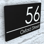 Personalized Street Address Sign - Address Plaque - House Number Sign - Custom House Number Plaque - Housewarming Gift - Outdoor Porch Sign