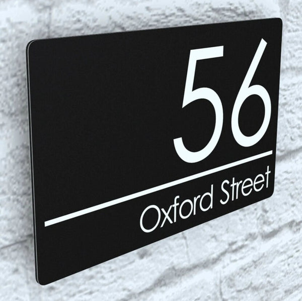 Personalized Street Address Sign - Address Plaque - House Number Sign - Custom House Number Plaque - Housewarming Gift - Outdoor Porch Sign