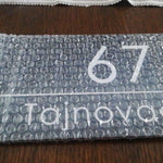 Personalized Street Address Sign - Address Plaque - House Number Sign - Custom House Number Plaque - Housewarming Gift - Outdoor Porch Sign