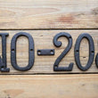 Black Metal Letters, Modern House Numbers, Metal Numbers, House Letter, Personalized Home Decor Letter, Wall Decor for Signs, Restaurant