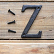Black Metal Letters, Modern House Numbers, Metal Numbers, House Letter, Personalized Home Decor Letter, Wall Decor for Signs, Restaurant