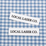 160 Pcs Iron On Labels - Custom Clothing Fabric Label Name Tag Handmade Design -Personalized Iron on Tags - Daycare Name Labels School Camps