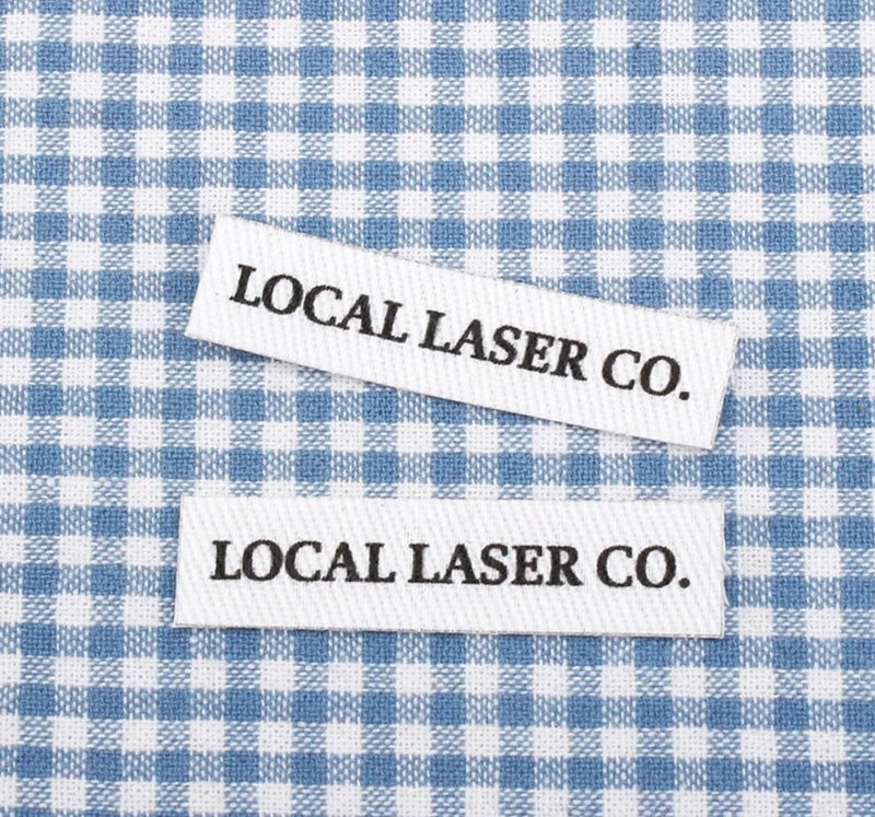 160 Pcs Iron On Labels - Custom Clothing Fabric Label Name Tag Handmade Design -Personalized Iron on Tags - Daycare Name Labels School Camps