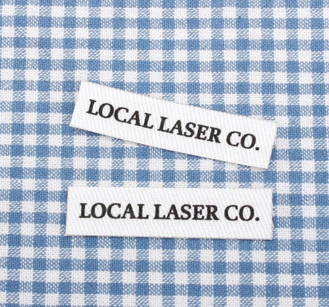 160 Pcs Iron On Labels - Custom Clothing Fabric Label Name Tag Handmade Design -Personalized Iron on Tags - Daycare Name Labels School Camps